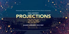 Parul University hosts Gujarat biggest tech fest Projections 2026